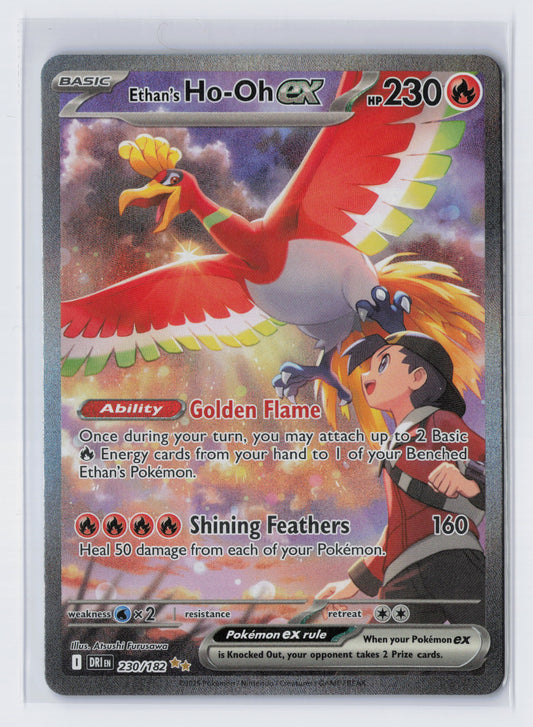 Ethan's Ho-Oh ex - #230/182 - Pokémon Scarlet & Violet - Destined Rivals