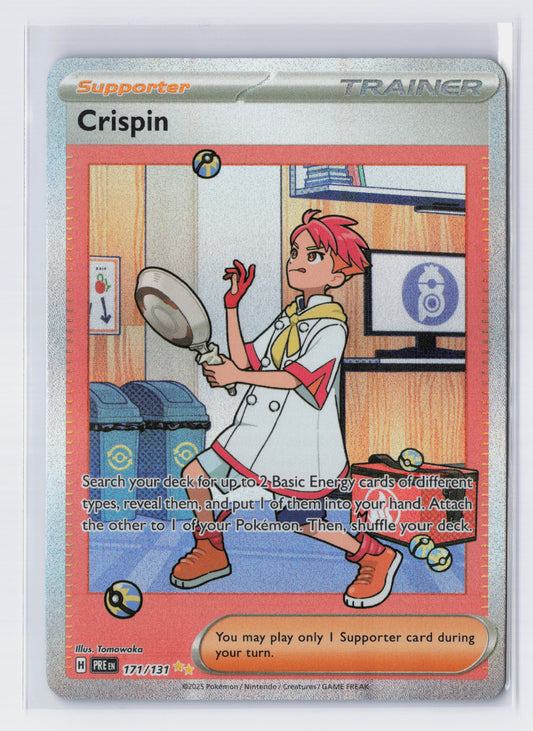 Crispin - #171/131 - Pokémon Scarlet & Violet - Prismatic Evolution