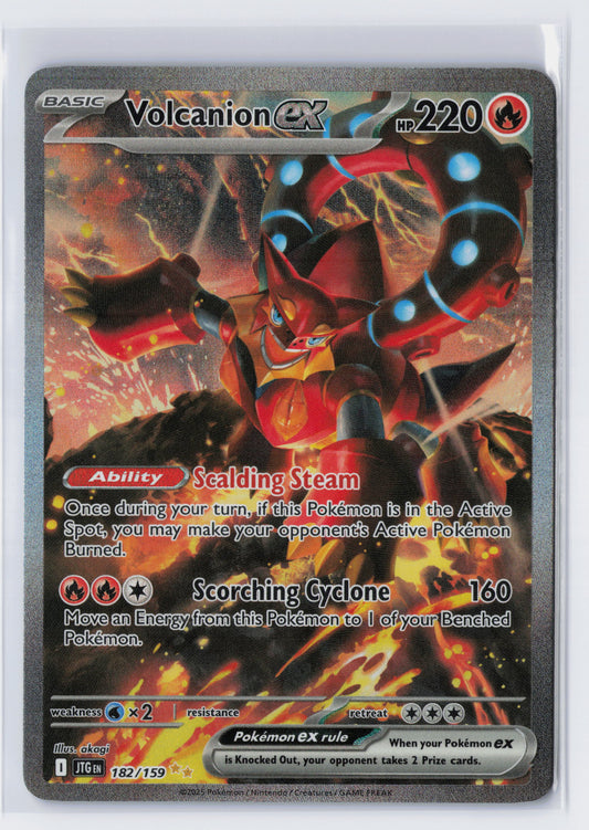 Volcanion ex - #182/159 - Pokémon Scarlet & Violet - Journey Together