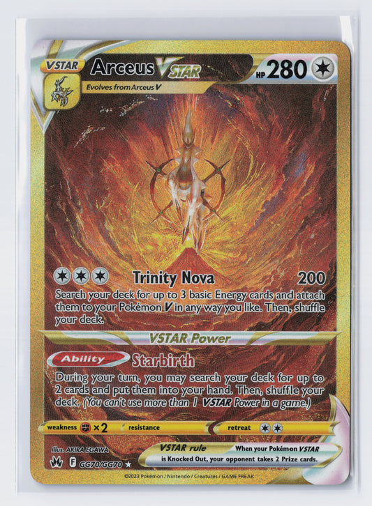 Arceus VSTAR - #GG70/GG70 - Pokémon Sword & Shield - Crown Zenith