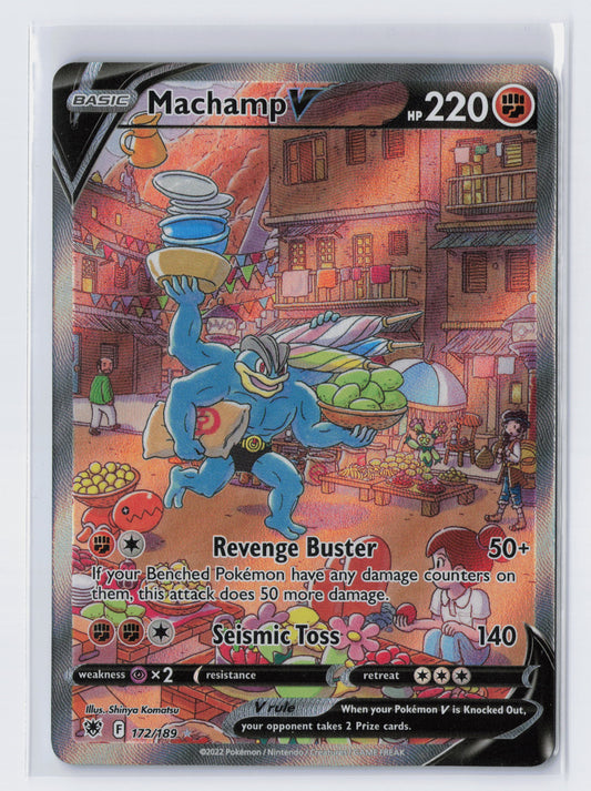Machamp V - #172/189 - Pokémon Sword & Shield - Astral Radiance
