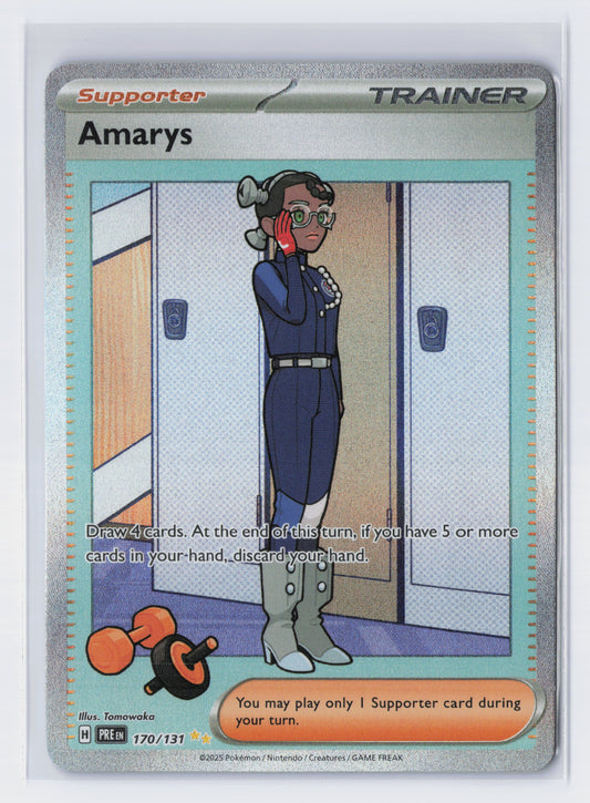 Amarys - #170/131 - Pokémon Scarlet & Violet - Prismatic Evolution