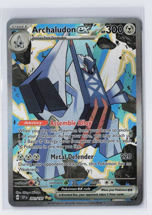 Archaludon ex - #241/191 - Pokémon Scarlet & Violet - Surging Sparks