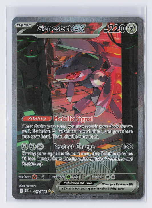 Genesect ex - #169/086 - Pokémon Scarlet & Violet - Black Bolt