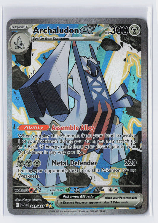 Archaludon ex - #241/191 - Pokémon Scarlet & Violet - Surging Sparks