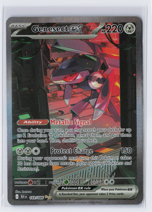 Genesect ex - #169/086 - Pokémon Scarlet & Violet - Black Bolt