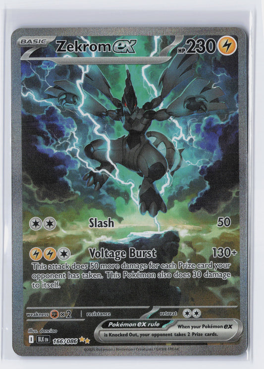 Zekrom ex - #166/086 - Pokémon Scarlet & Violet - Black Bolt