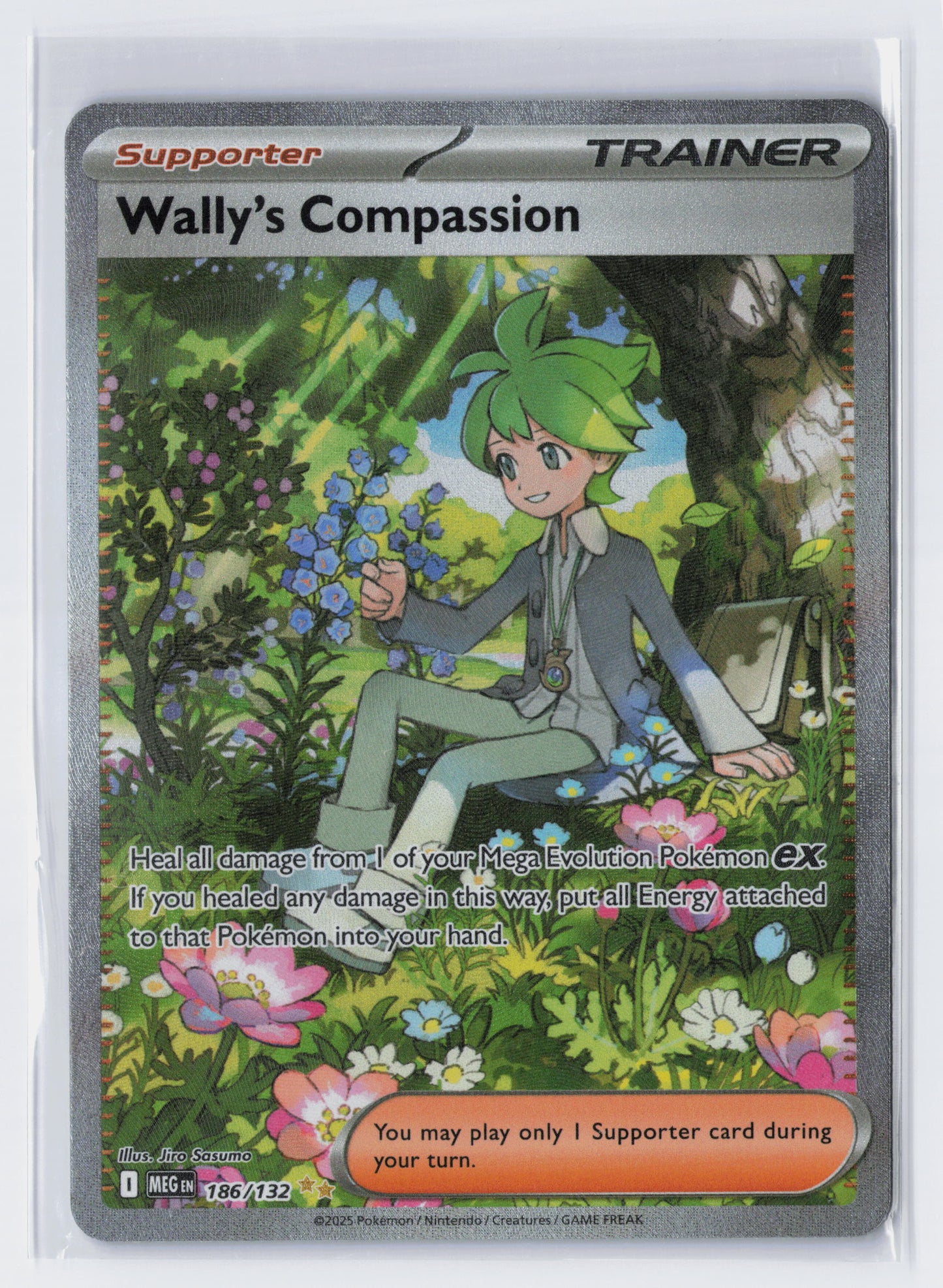 Wally's Compassion - #186/132 - Mega Evolution - Base