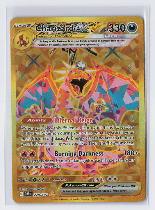 Charizard ex - #228/197 - Pokémon Scarlet & Violet - Obsidian Flames
