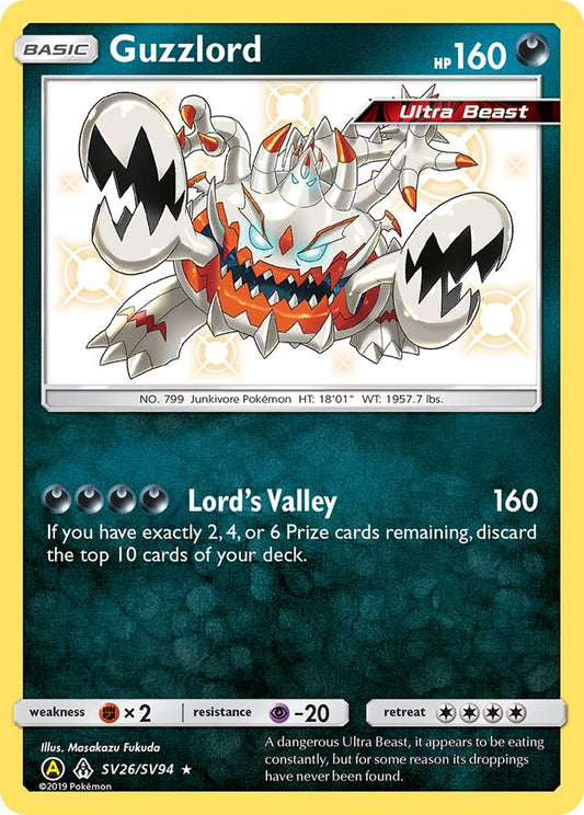 Guzzlord - #SV26/SV94 - Pokémon Sun & Moon - Hidden Fates
