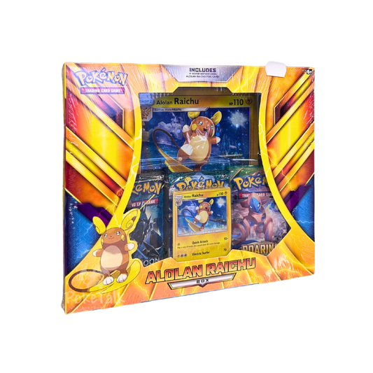 Pokémon TCG: Alolan Raichu Figure Collection Box