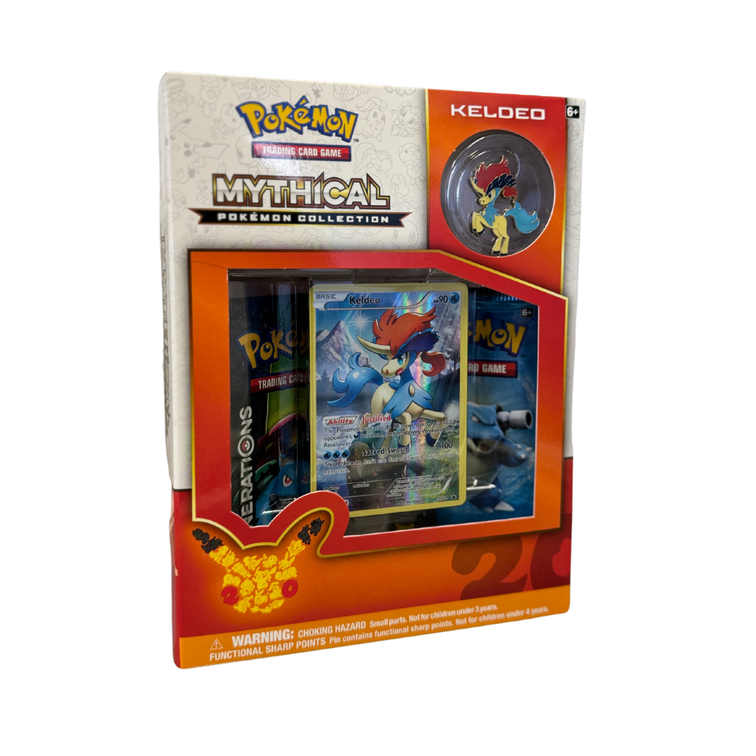 Pokémon: Mythical Keldeo Pin Collection Box