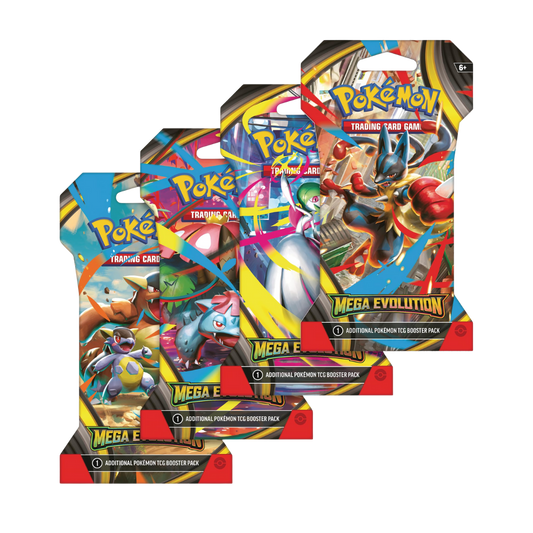 Pokémon Mega Evolution: Base Sleeved Booster - Pokémonkort hos PokeTalk