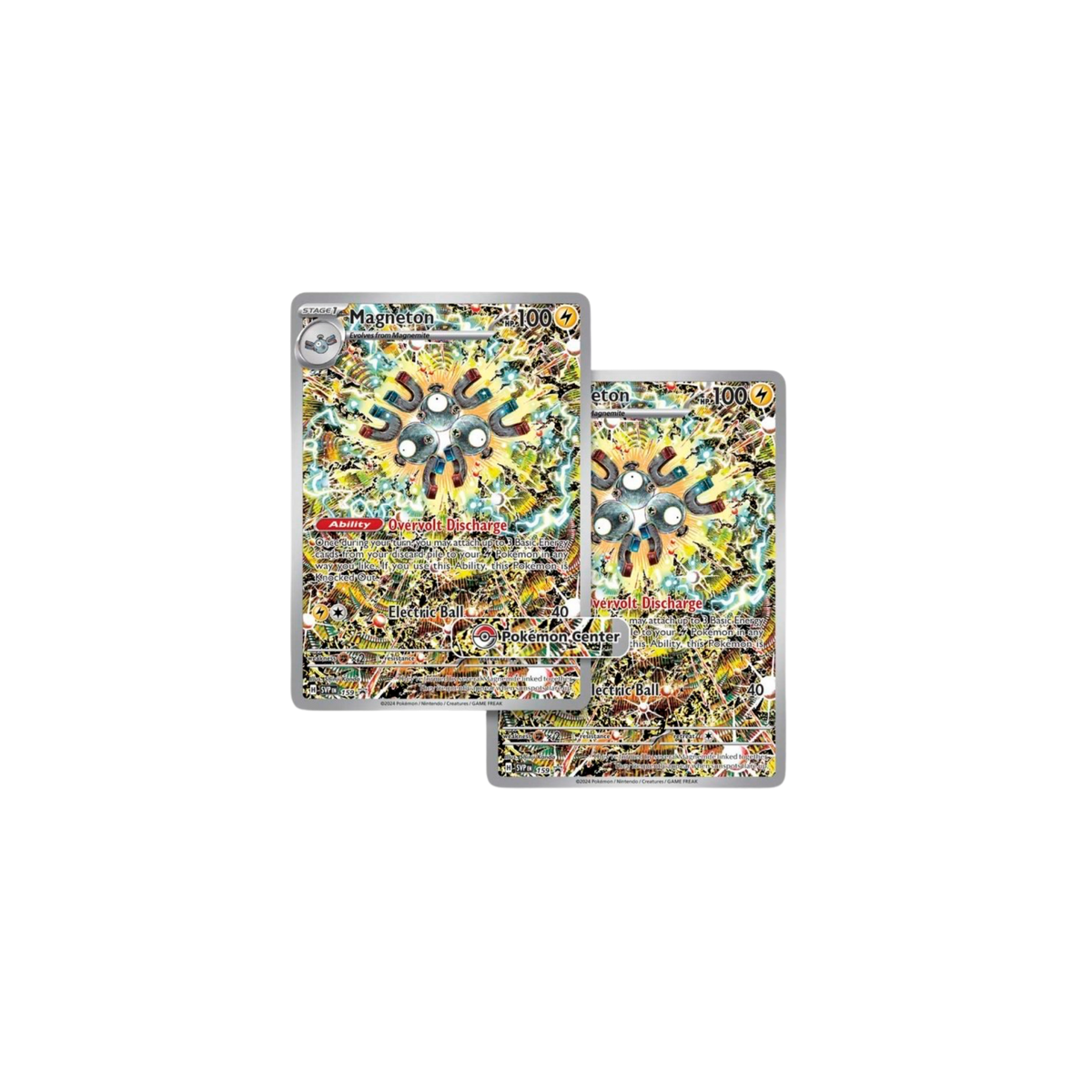 Exklusivt Pokémon Center promo-kort Surging Sparks