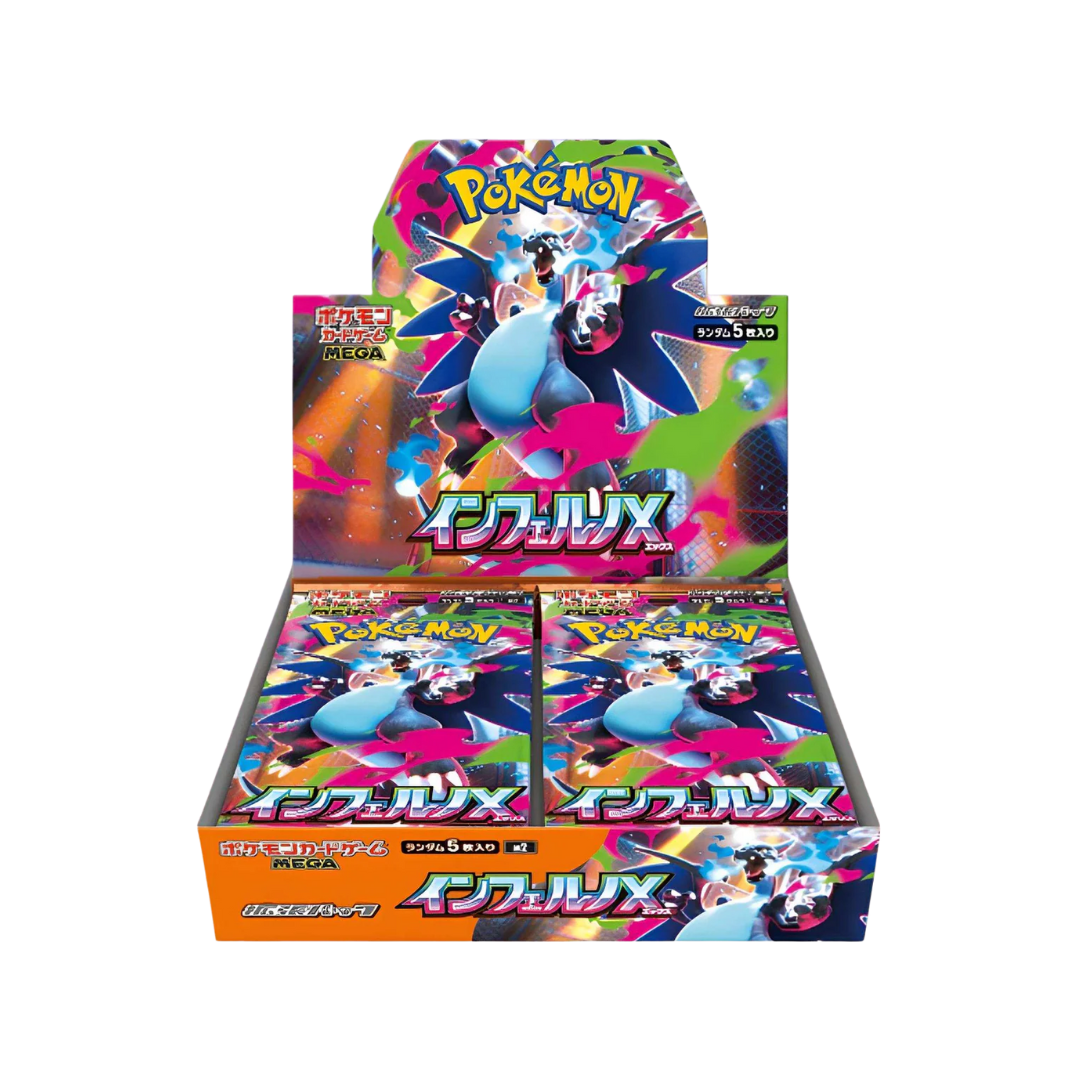 Pokémon Mega Evolution: Inferno X Booster Box