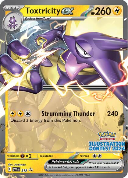 Toxtricity ex - #SVP215 - Pokémon Scarlet & Violet - Promo