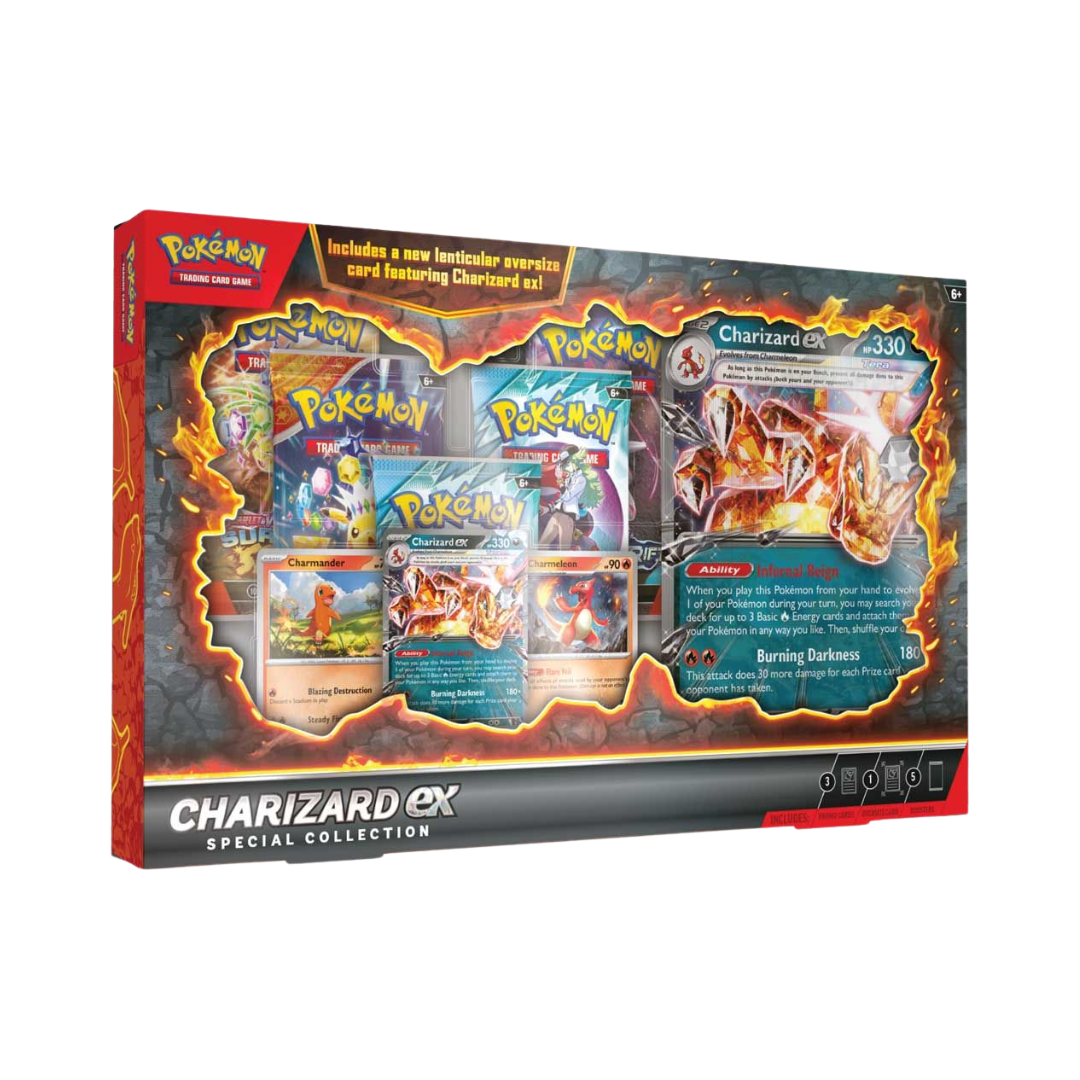 Pokémon TCG: Charizard Ex Special Collection Box