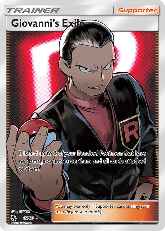 Giovanni's Exile - #67/68 - Pokémon Sun & Moon - Hidden Fates