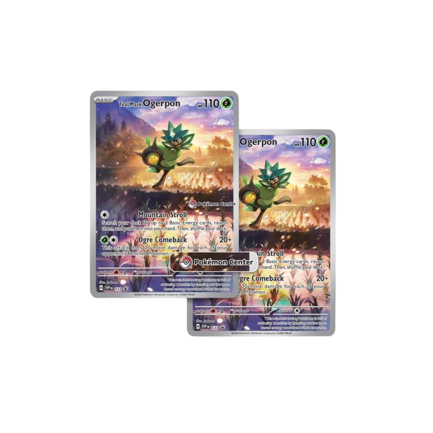 Ogerpon promo kort Pokémon Center Twilight Masquerade
