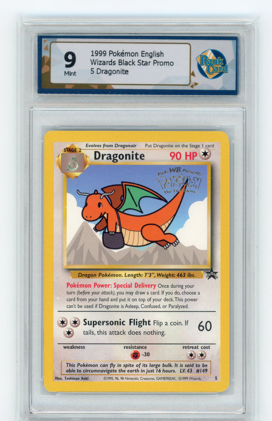 Dragonite - #5 RaukCard 9 - Pokémon Wizards: Black Star Promo