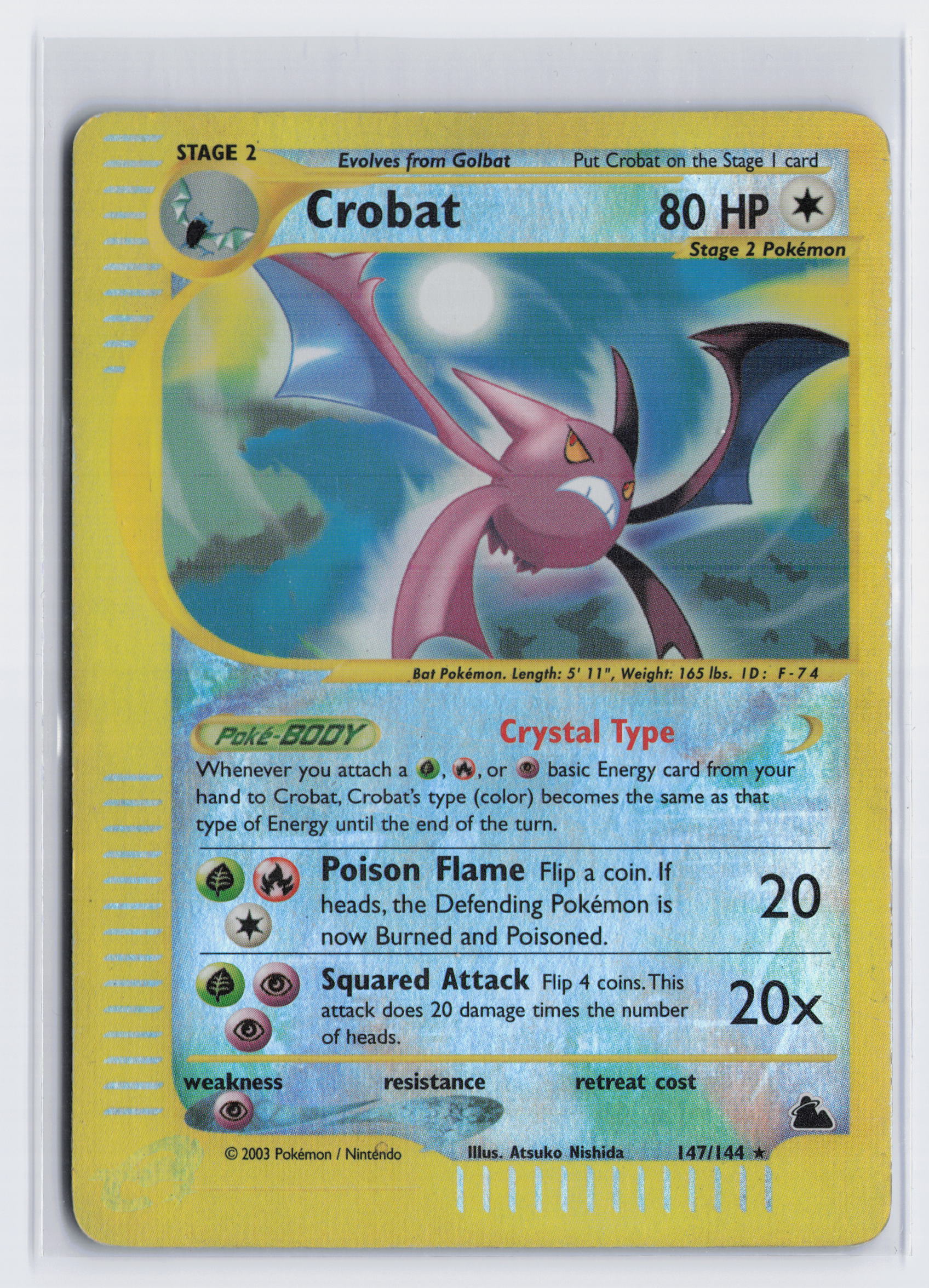 Crobat - #147/144 - Pokémon eSeries - Skyridge