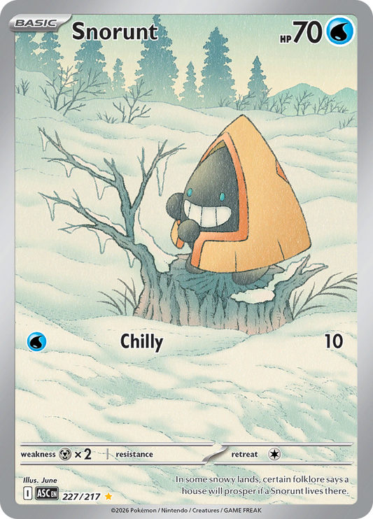 Snorunt - #227/217 - Pokémon Mega Evolution - Ascended Heroes