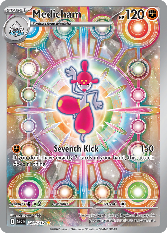 Medicham - #241/217 - Pokémon Mega Evolution - Ascended Heroes