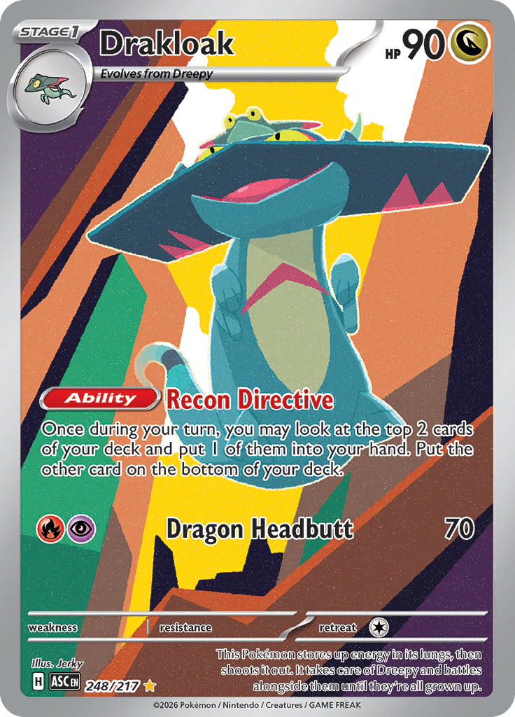 Drakloak - #248/217 - Pokémon Mega Evolution - Ascended Heroes