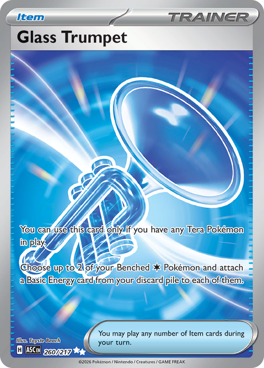 Glass Trumpet - #260/217 - Pokémon Mega Evolution - Ascended Heroes