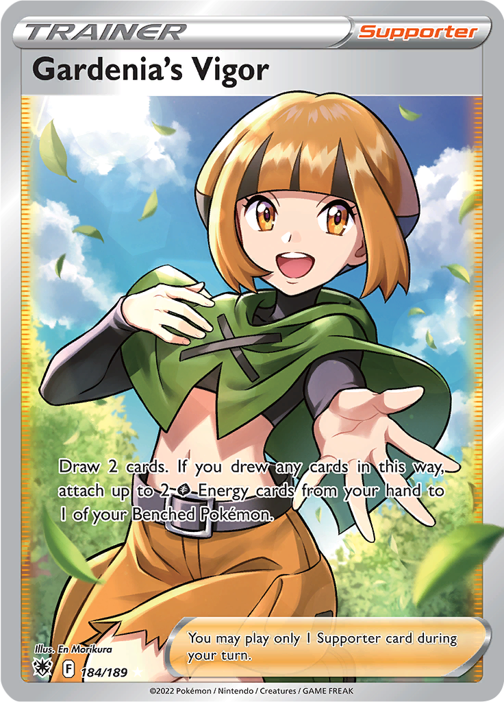 Gardenia's Vigor - #184/189 - Pokémon Sword & Shield - Astral Radiance