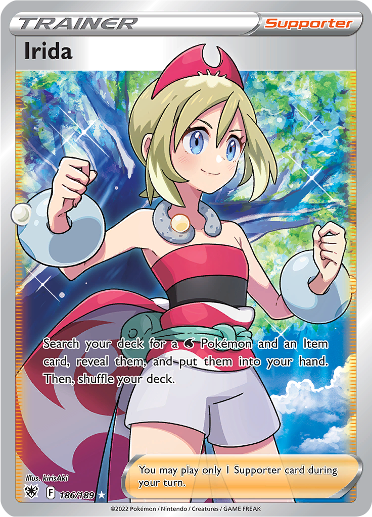 Irida - #186/189 - Pokémon Sword & Shield - Astral Radiance