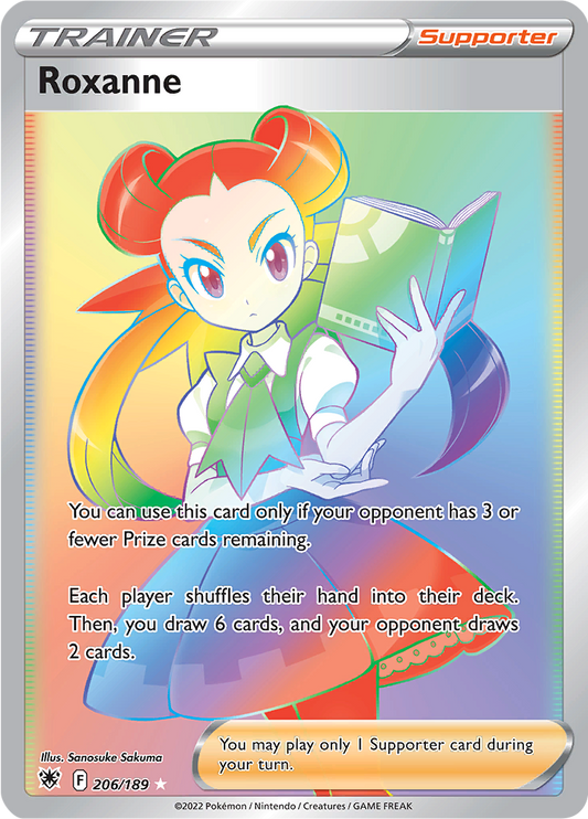 Roxanne - #206/189 - Pokémon Sword & Shield - Astral Radiance