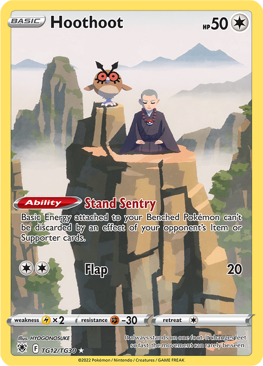 Hoothoot - #TG12/TG30 - Pokémon Sword & Shield - Astral Radiance