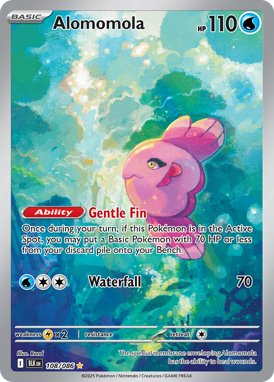 Alomomola - #108/086 - Pokémon Scarlet & Violet - Black Bolt