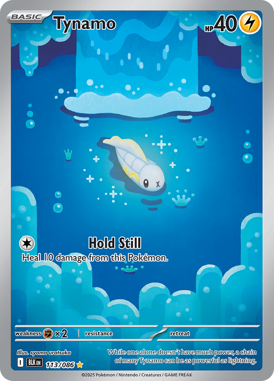 Tynamo - #113/086 - Pokémon Scarlet & Violet - Black Bolt