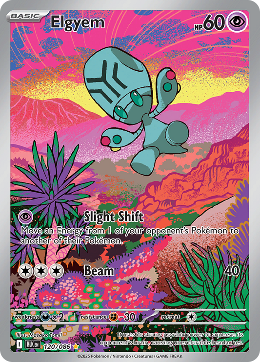 Elygem - #120/086 - Pokémon Scarlet & Violet - Black Bolt