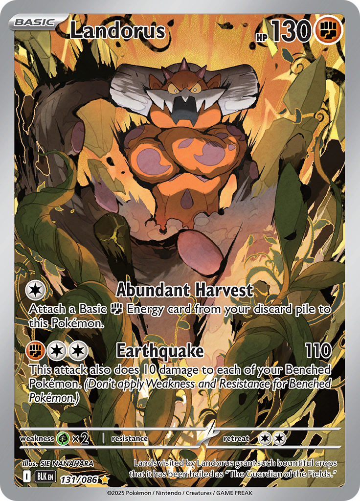Landorus - #131/086 - Pokémon Scarlet & Violet - Black Bolt
