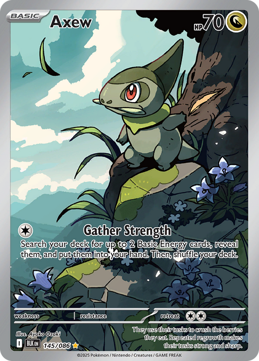 Axew - #145/086 - Pokémon Scarlet & Violet - Black Bolt