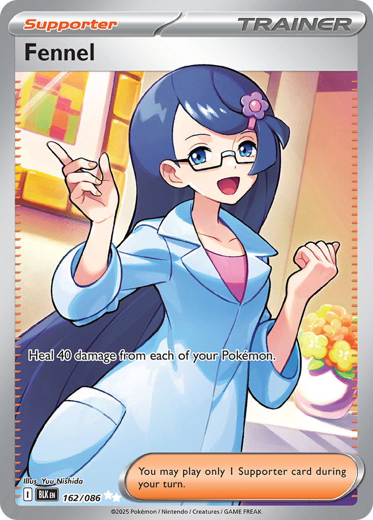 Fennel - #162/086 - Pokémon Scarlet & Violet - Black Bolt
