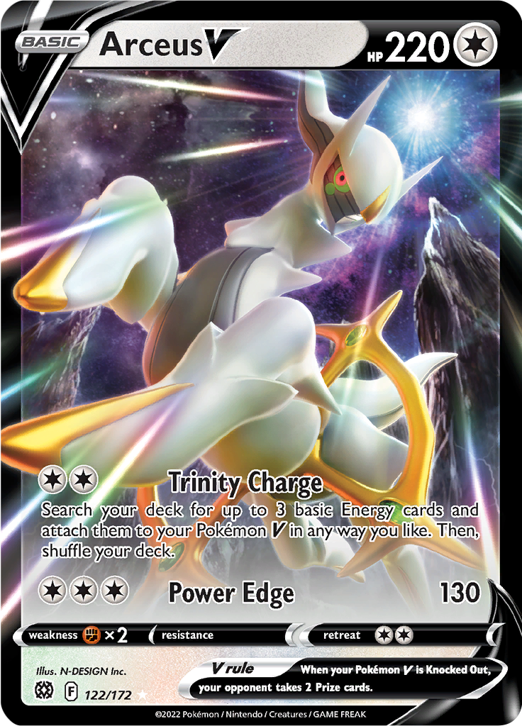 Arceus V - #122/172 - Pokémon Sword & Shield - Brilliant Stars