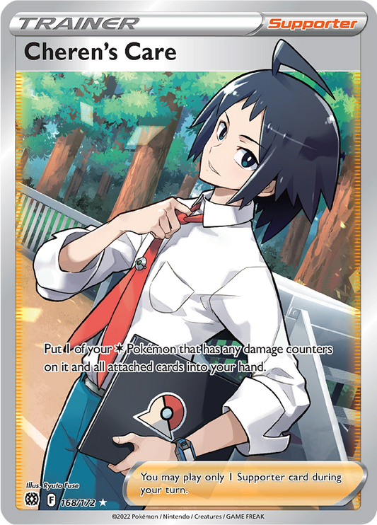 Cheren's Care - #168/172 - Pokémon Sword & Shield - Brilliant Stars