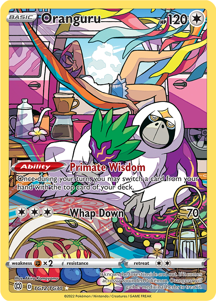 Oranguru - #TG12/TG30 - Pokémon Sword & Shield - Brilliant Stars