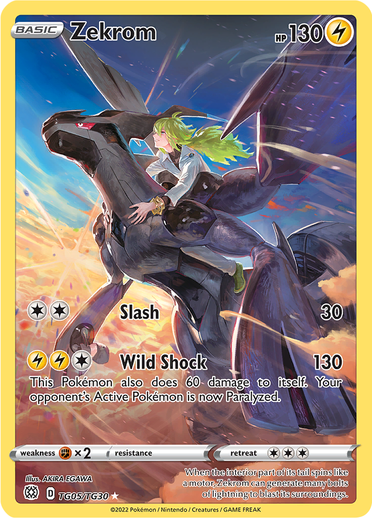 Zekrom - #TG5/TG30 - Pokémon Sword & Shield - Brilliant Stars