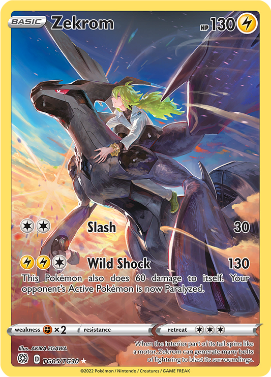 Zekrom - #TG5/TG30 - Pokémon Sword & Shield - Brilliant Stars