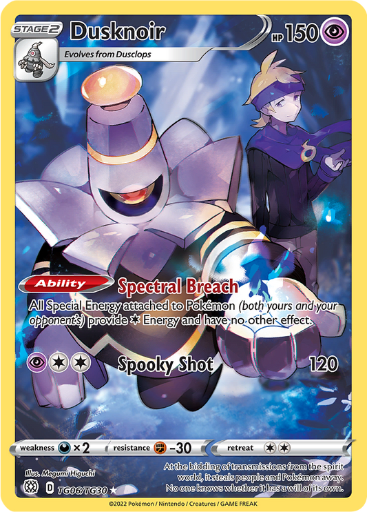Dusknoir - #TG6/TG30 - Pokémon Sword & Shield - Brilliant Stars