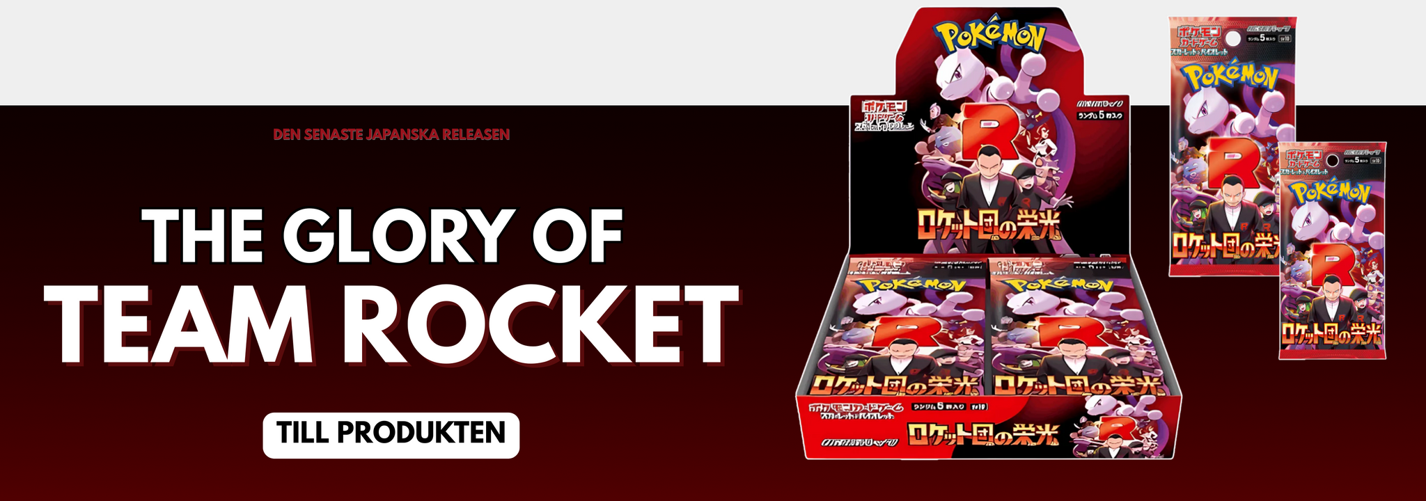 Pokémon TCG: Scarlet & Violet - The Glory Of Team Rocket | Hos PokeTalk