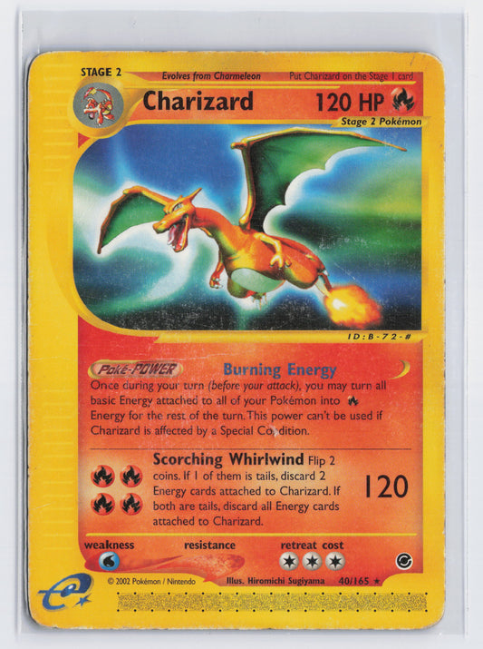 Charizard - #40/165 - Pokémon eSeries - Expedition