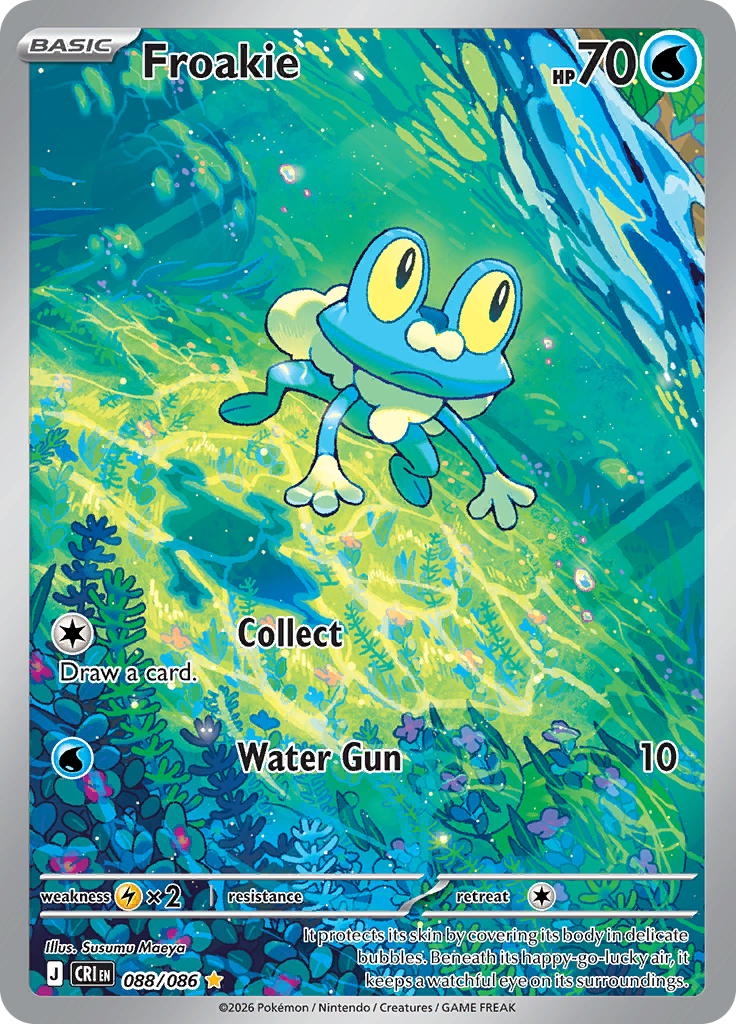 Froakie - #088/086 - Pokémon Mega Evolution - Chaos Rising