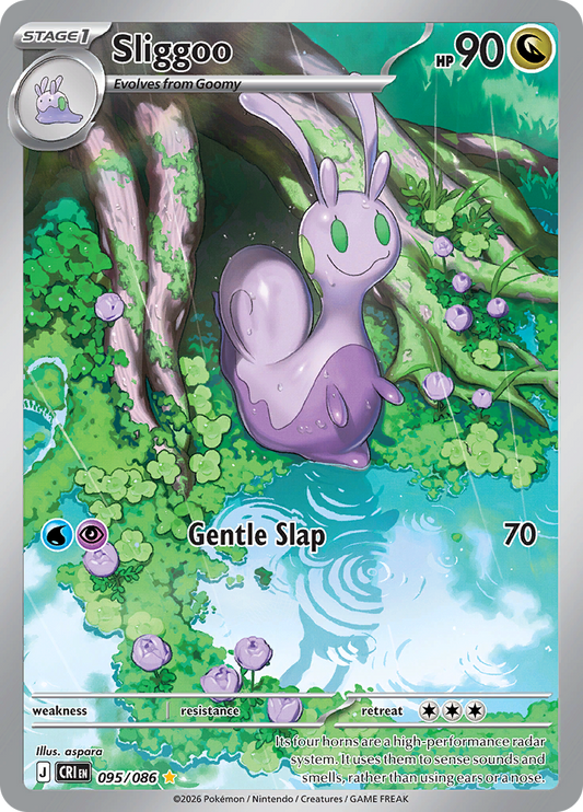Sliggoo - #095/086 - Pokémon Mega Evolution - Chaos Rising