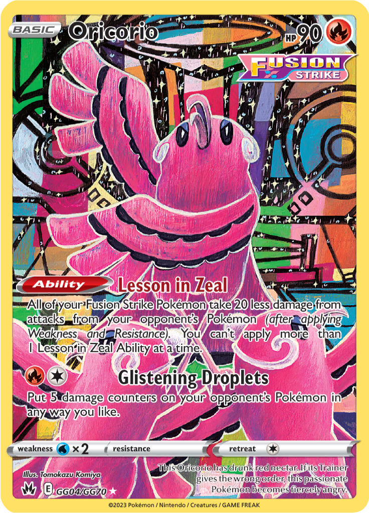 Oricorio - #GG4/GG60 - Pokémon Sword & Shield - Crown Zenith